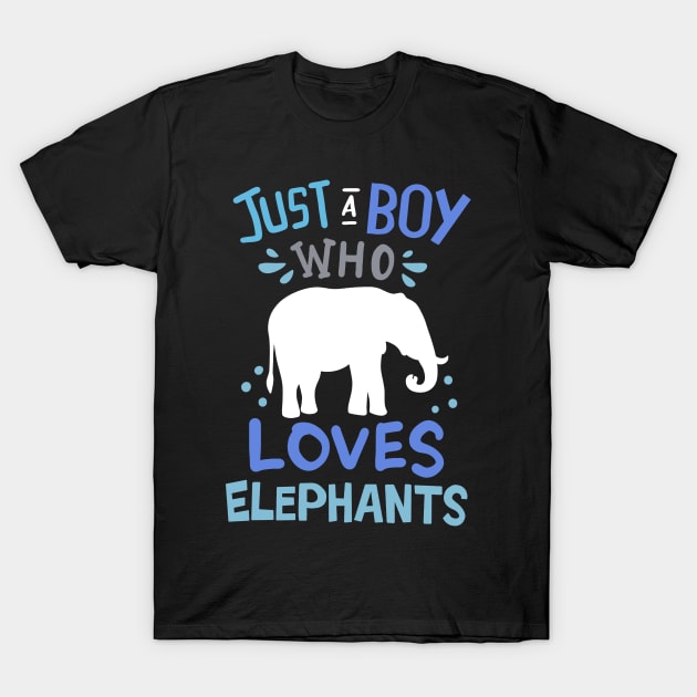 Elephants Elephant Lover T-Shirt by KAWAIITEE